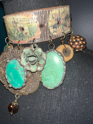 All Over The World Handmade Choker