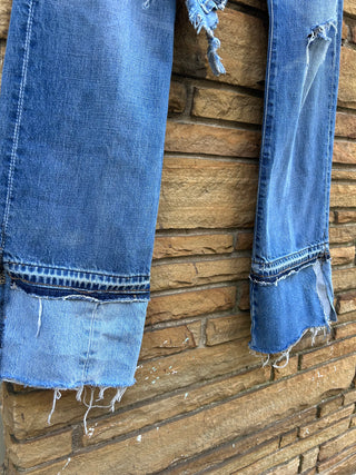 Custom Denim Two Tone Cuff - The Vault by Sacha