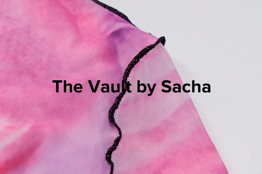 Watercolors Sheer Dress - The Vault by Sacha