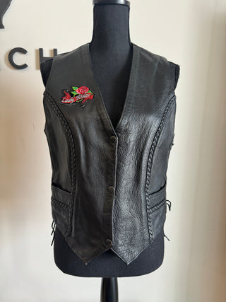 Lady Harley Leather Vest - The Vault by Sacha