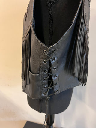 Rose Chains + Fringe Vest - The Vault by Sacha