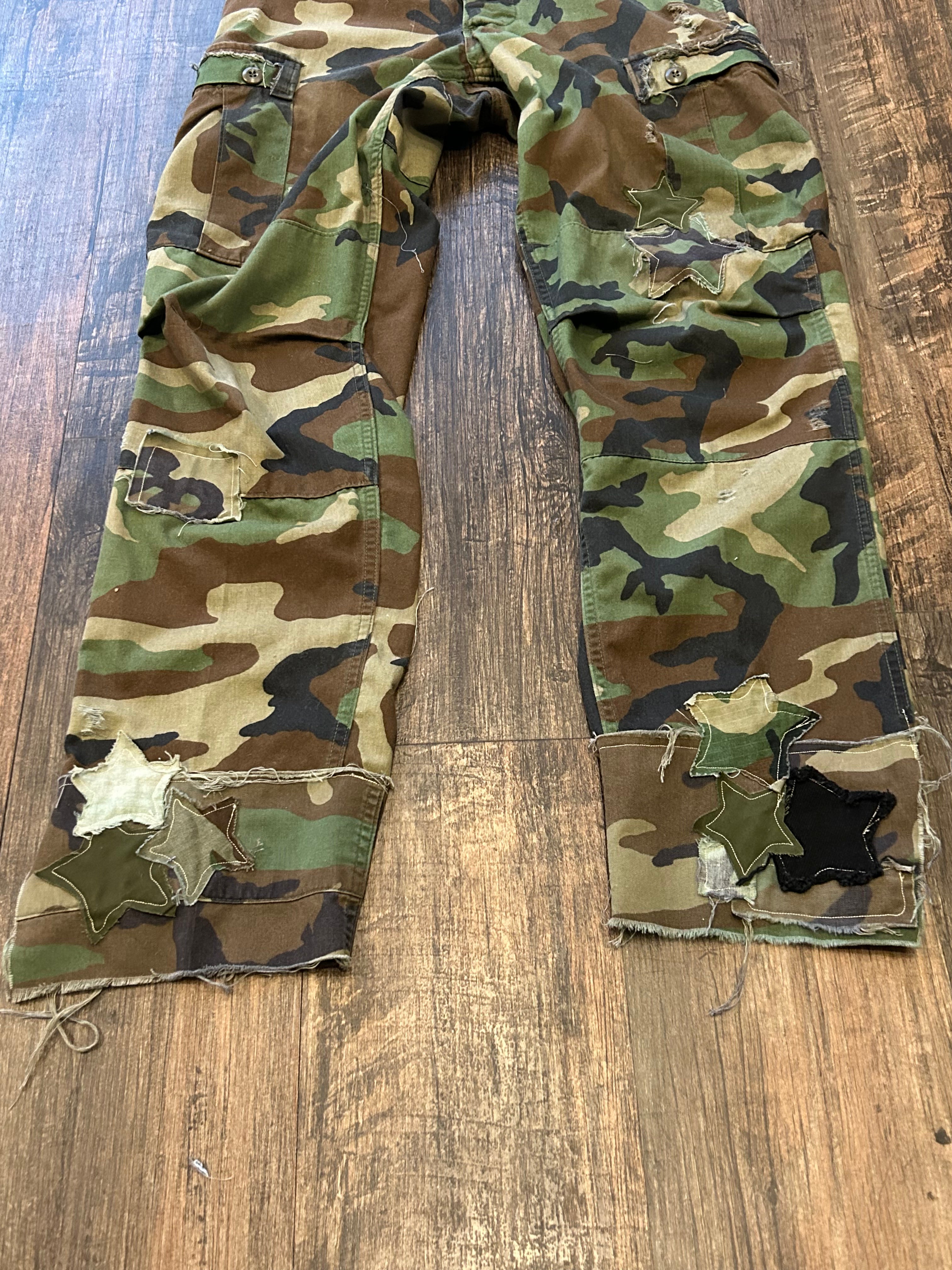Custom Made Camouflage Cargo Jumpsuit