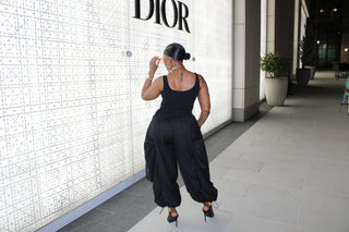 Runched Drawstring Joggers - The Vault by Sacha