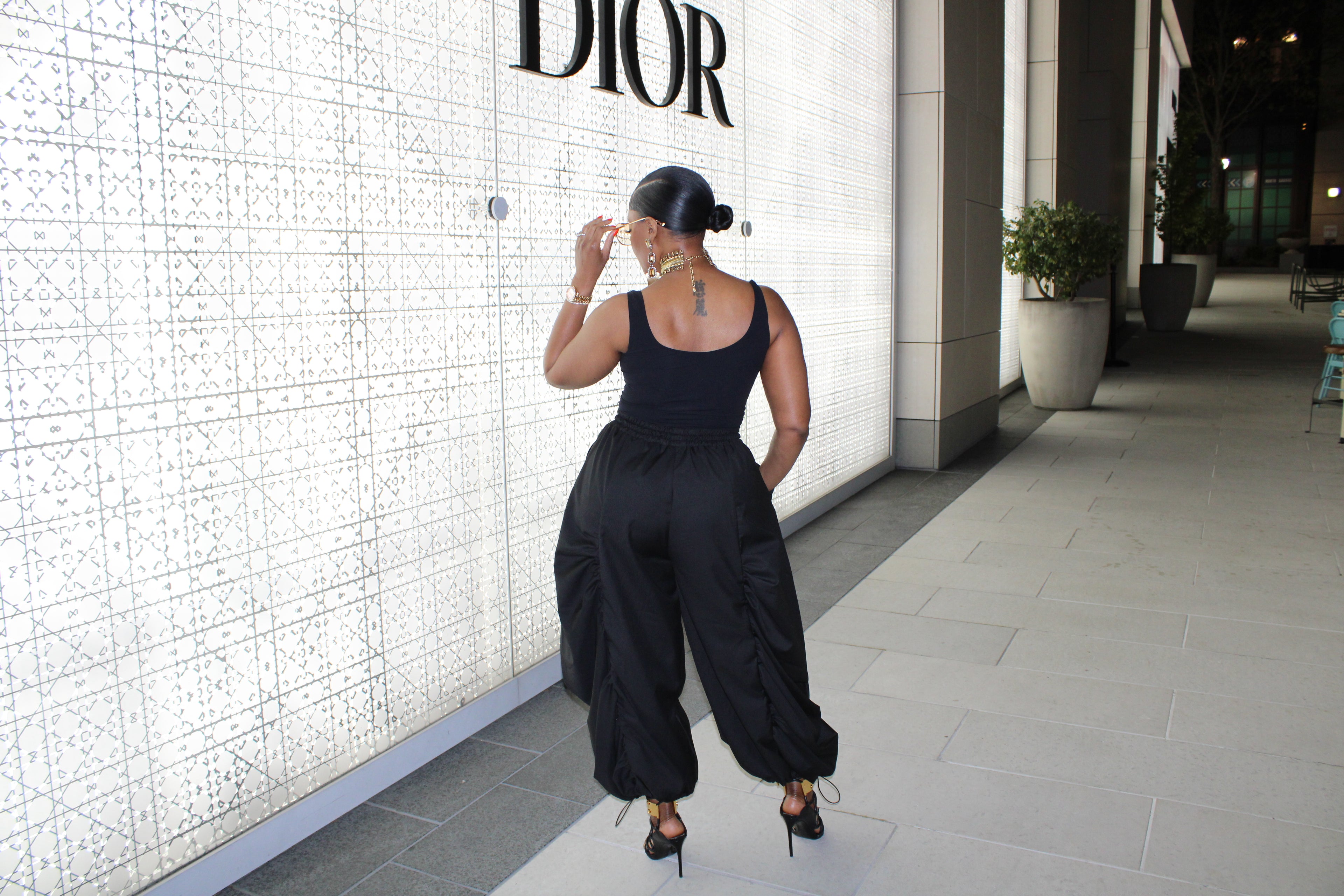 Runched Drawstring Joggers - The Vault by Sacha