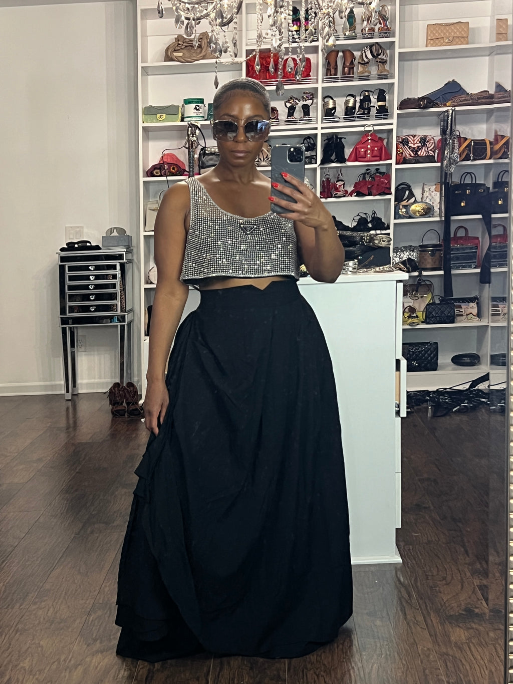 Black Drape Pants - The Vault by Sacha