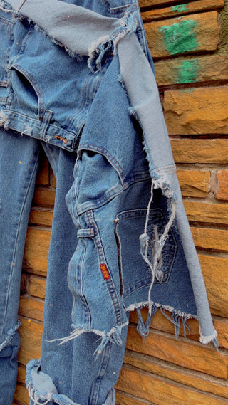 Custom Denim Wrangler Chaps