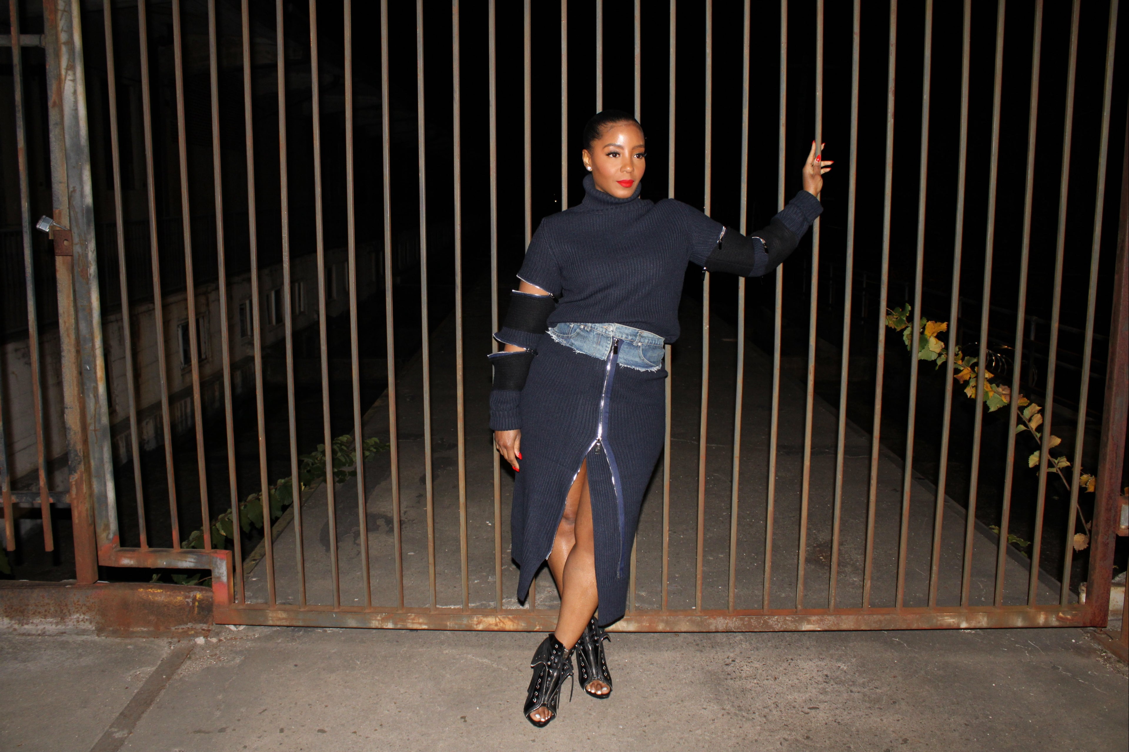 Zipper Sweater Skirt Set-Sold Separately- Choose Sizes - The Vault by Sacha