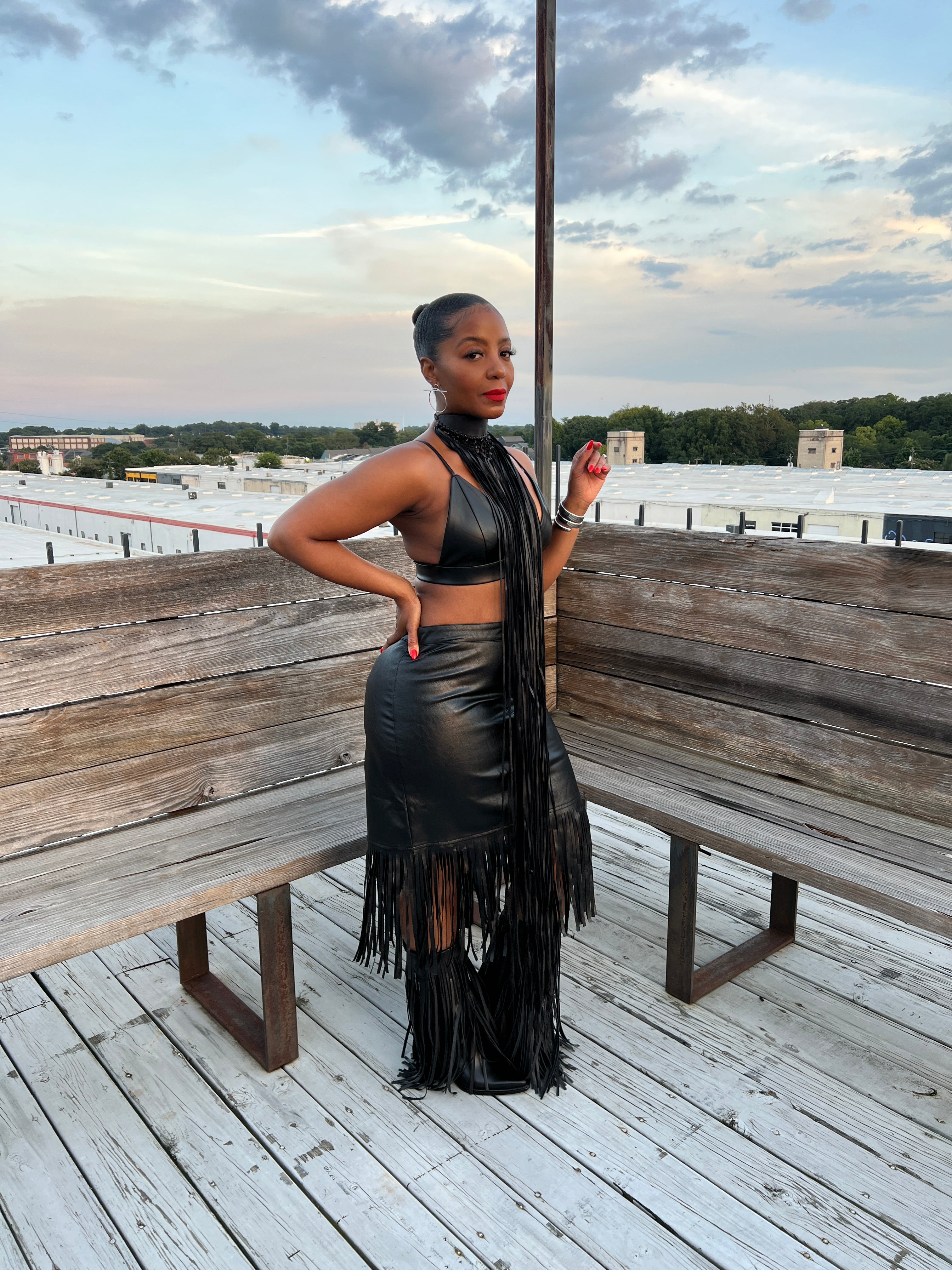 Fringe Skirt - The Vault by Sacha