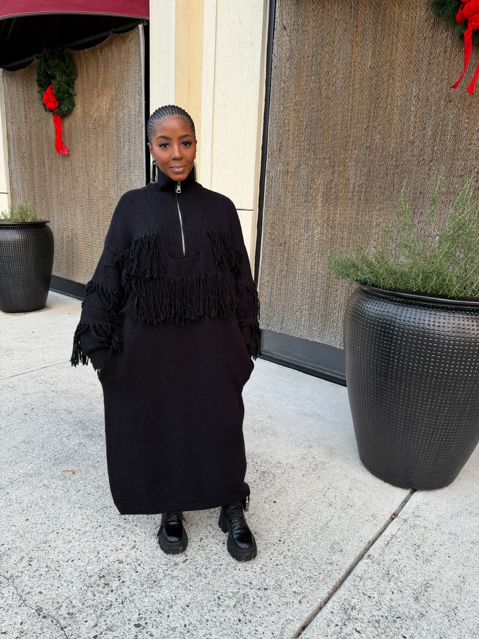 Knitted Up Sweater Coat - The Vault by Sacha