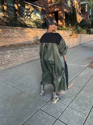 Parachute Sweatshirt Dress - The Vault by Sacha