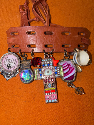 Protective Eye Handmade Leather BRACELET