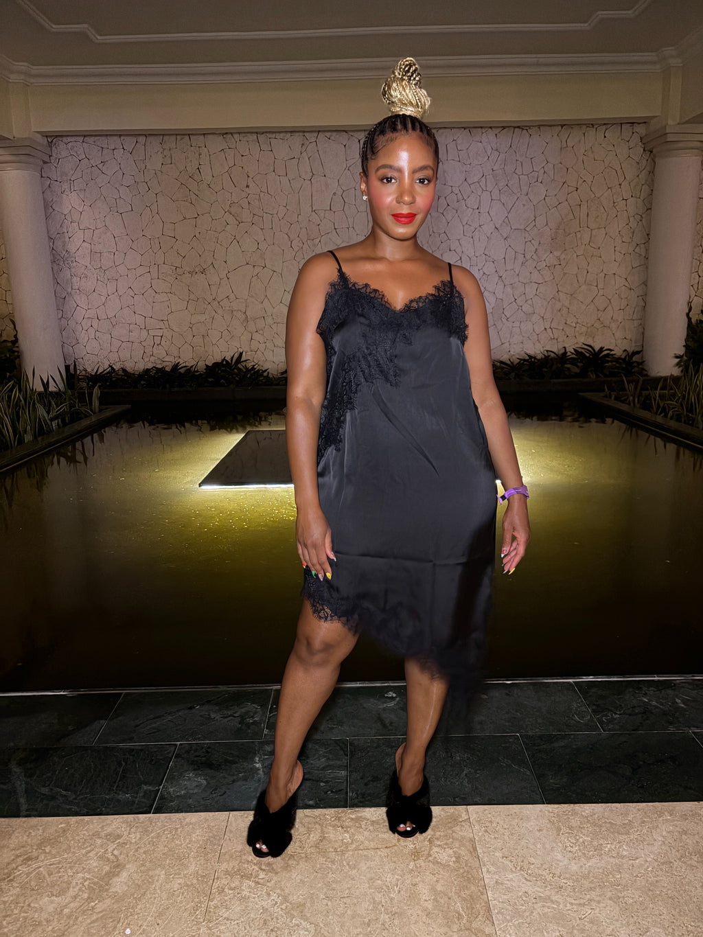 Harlem nights slip dress