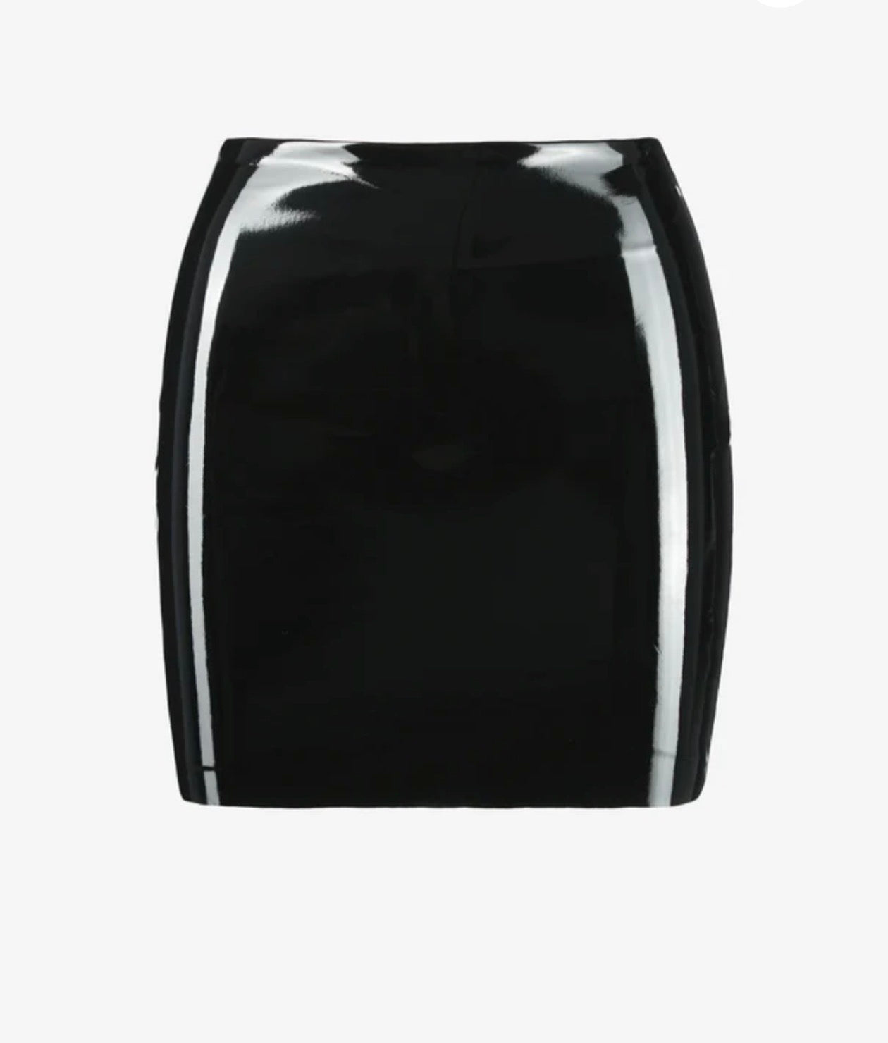 Premium Patent leather mini skirt