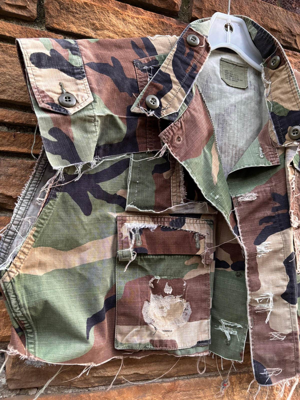 Reworked Custom Camo Vest - The Vault by Sacha