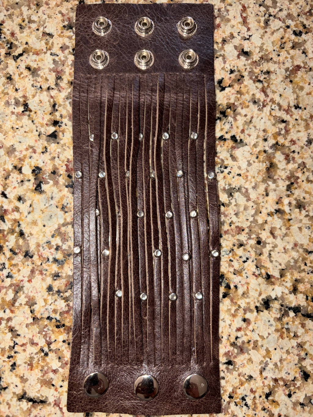 Fringe cuff bracelets