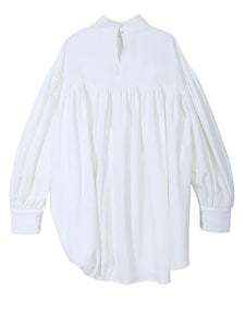 Runched Shirt/Dress White 5/25