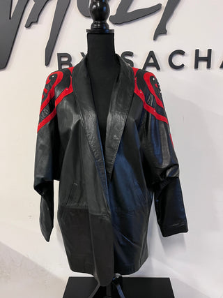 Chrome Hearts Leather & Suede Jacket