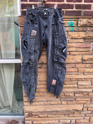 Custom Grey Wash Chaps - The Vault by Sacha