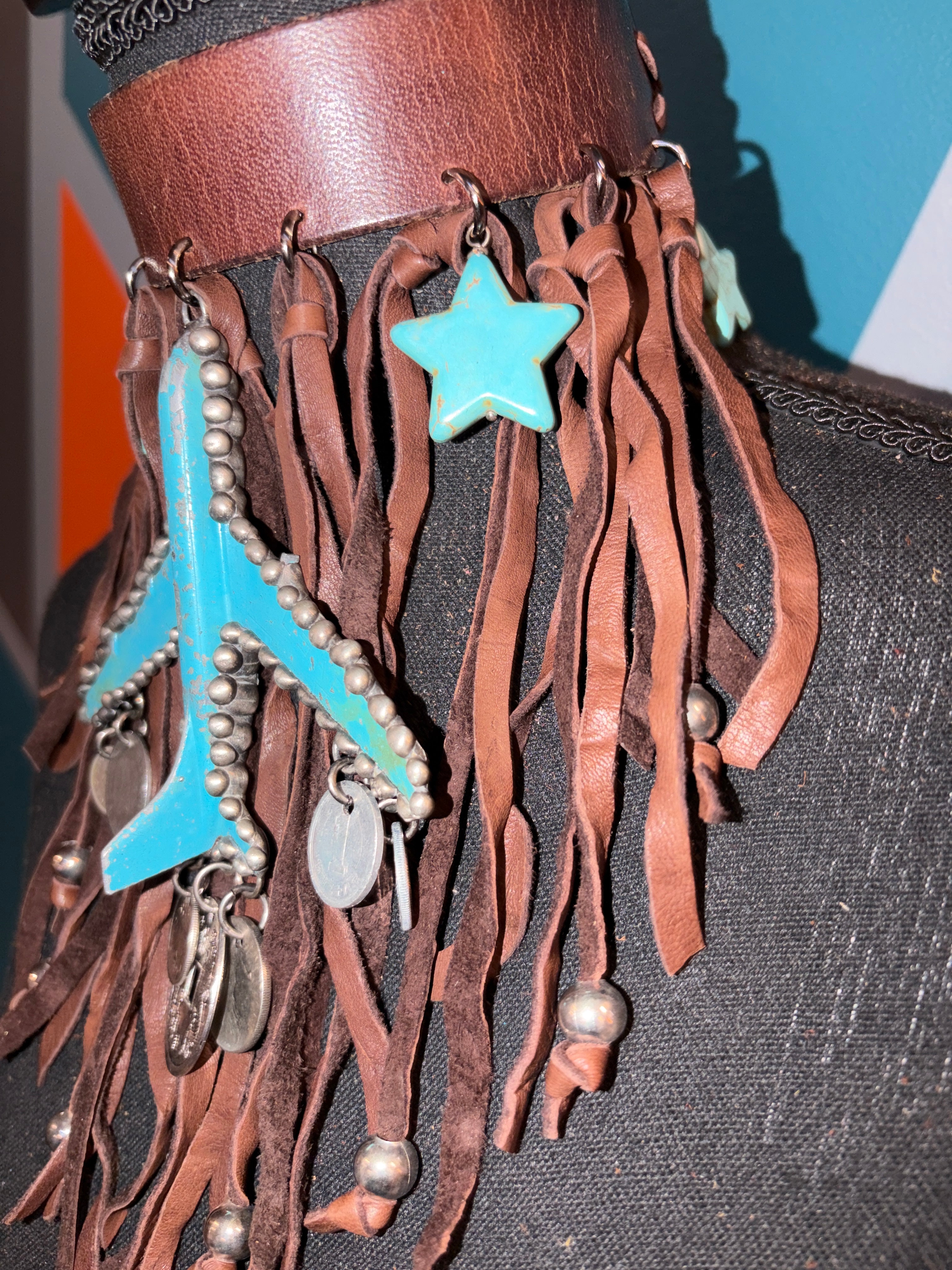 Free Bird Handmade Leather Choker - The Vault by Sacha