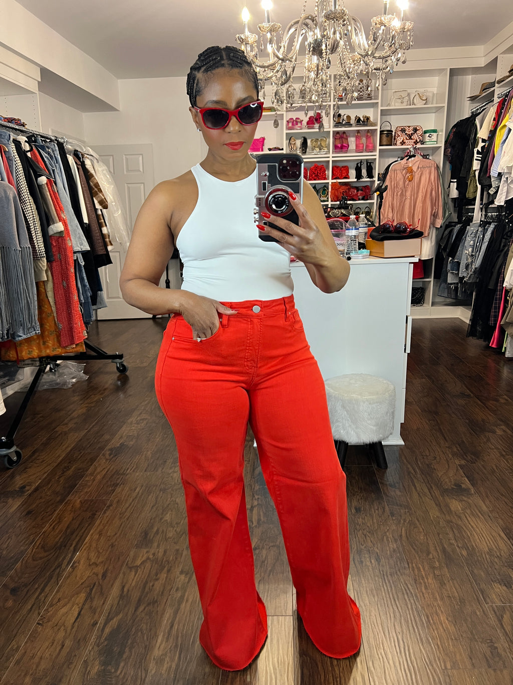 Elevated Ease High Waist Wide Leg Jeans - The Vault by Sacha