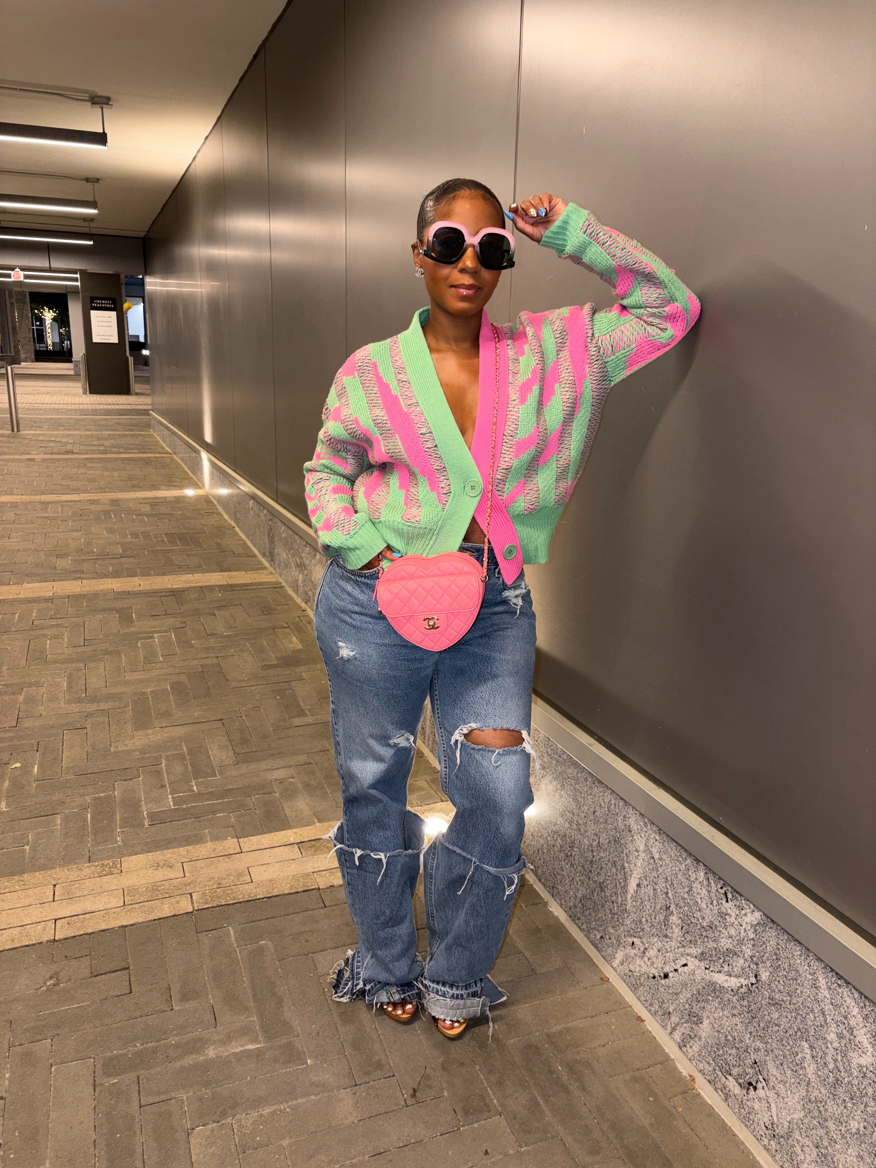 Watermelon cardigan - The Vault by Sacha