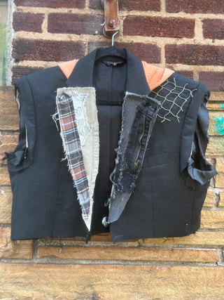 Custom Figure 8 Crop Blazer