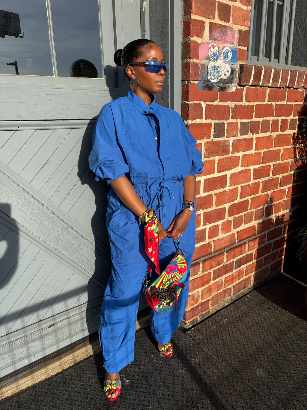 Command in Cobalt Jumpsuit/Romper - The Vault by Sacha