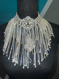 Diamonds Are Forever Fringe Necklace - The Vault by Sacha