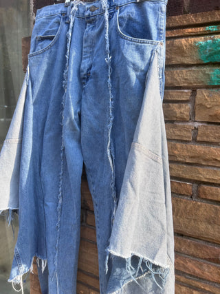 Custom Frayed Down Chaps