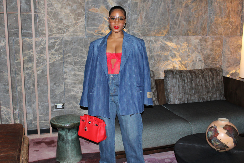 Denim Blazer & Jeans- Sold Separate - The Vault by Sacha