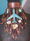 Free Bird Handmade Leather Choker - The Vault by Sacha