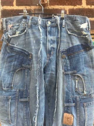 Custom Aeropostale Patch Chaps
