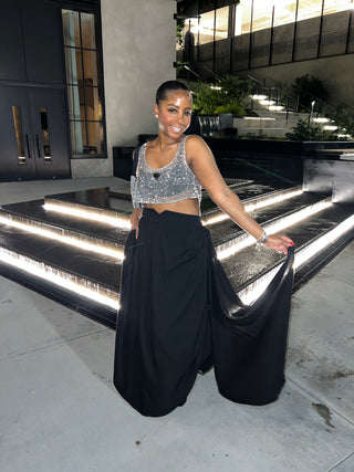 Black Drape Pants 10/17
