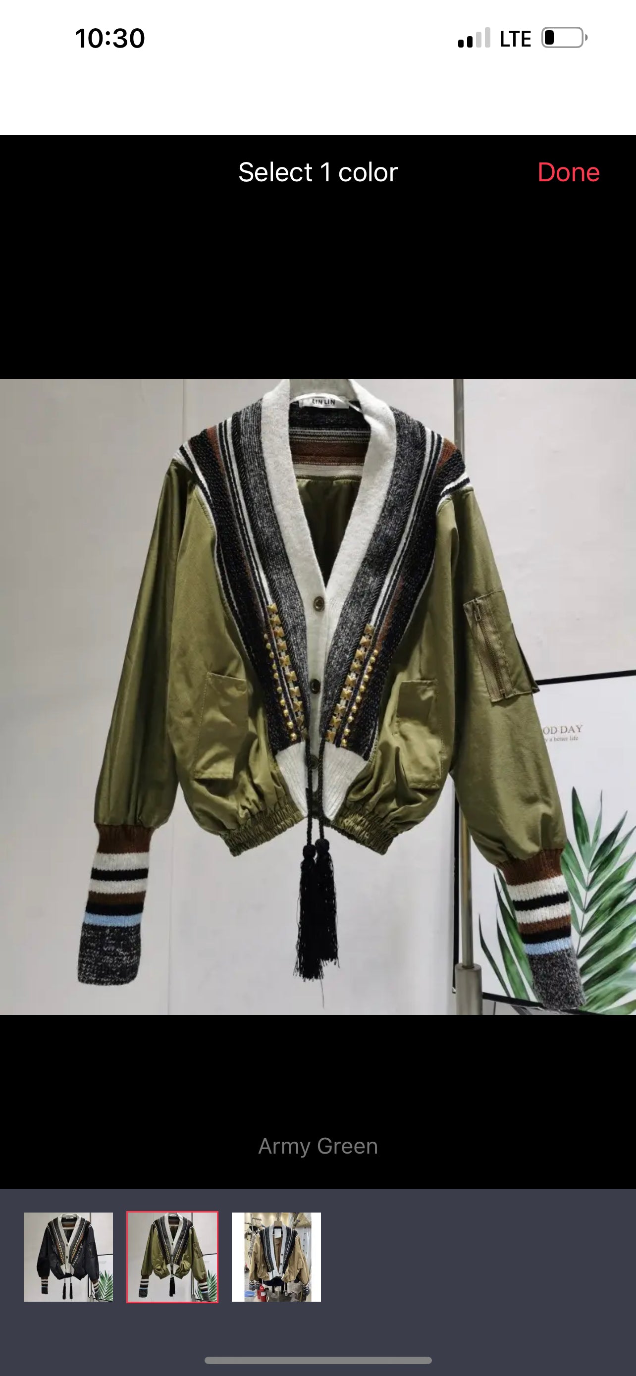 Embellished Knit Cardigan bomber￼