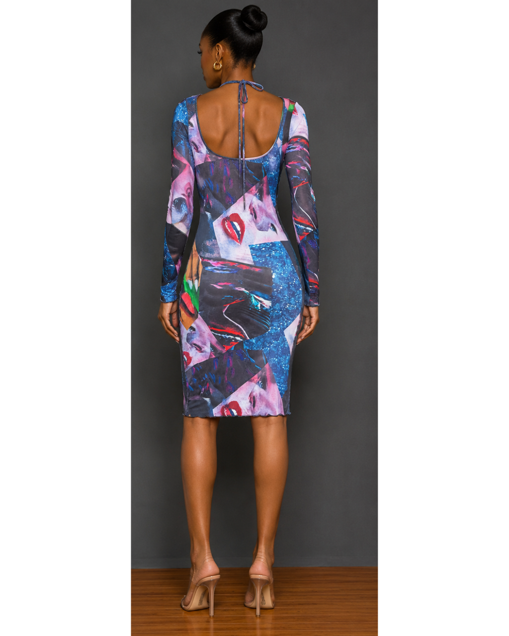 Lipstick Art Dress