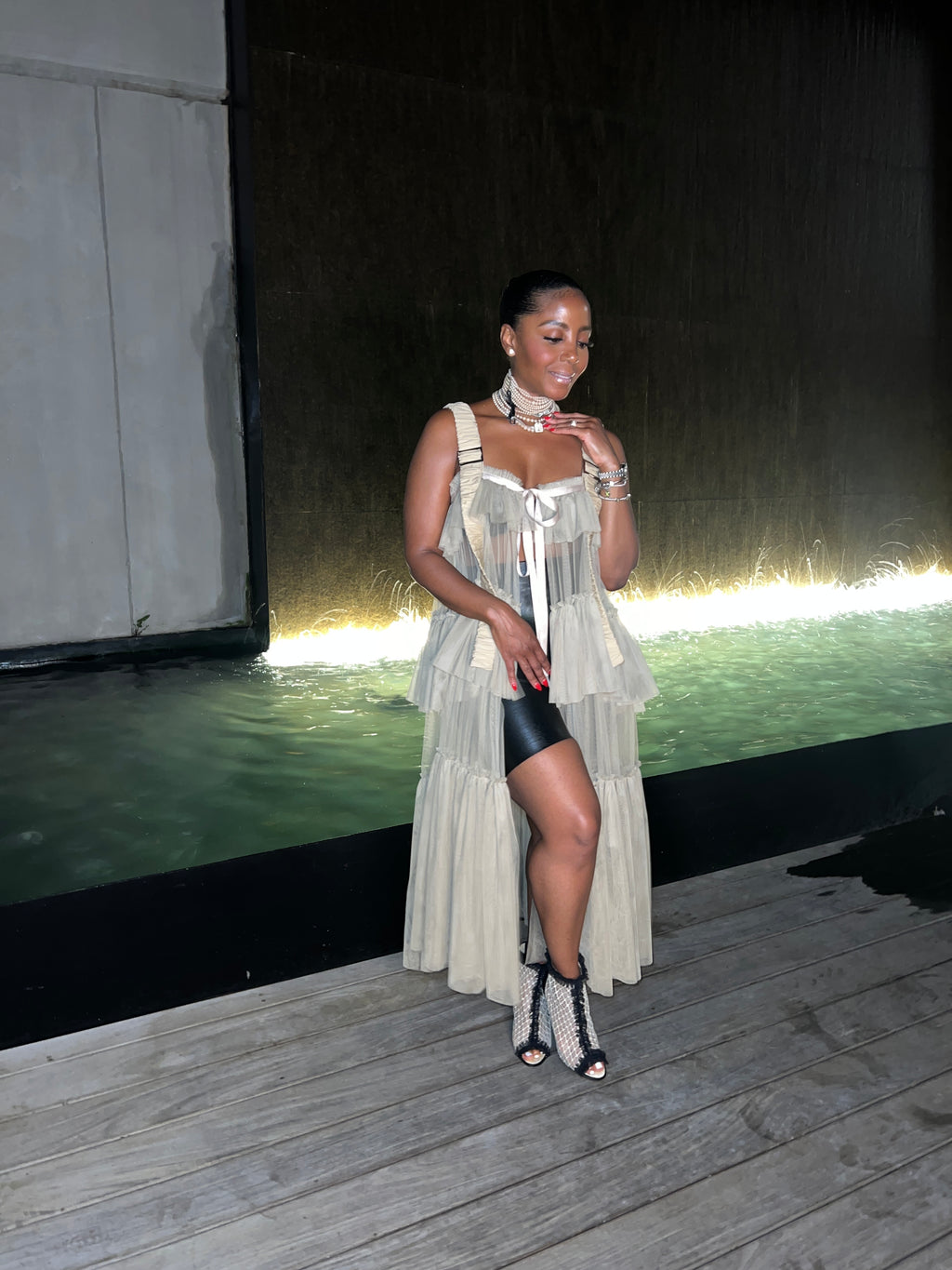 Tulle Ribbon Top - The Vault by Sacha