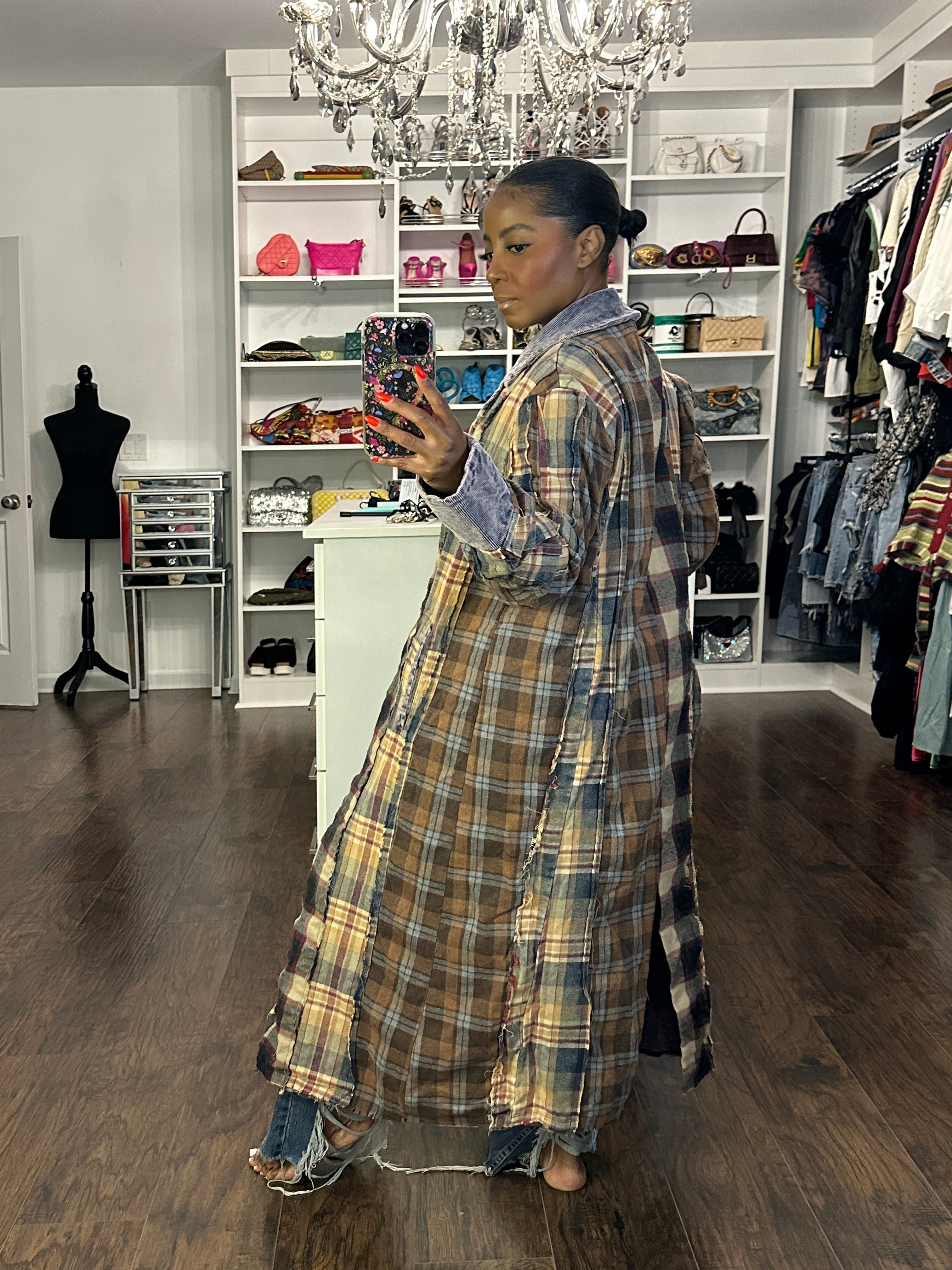 Rustic Revival Plaid Duster The Vault by Sacha