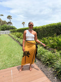 Medallion Palm Wrap Skirt - The Vault by Sacha