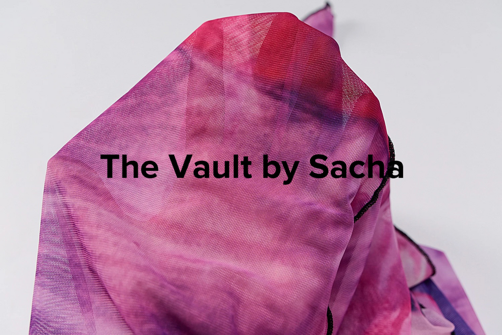 Watercolors Sheer Dress - The Vault by Sacha