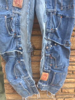 Custom Two Tone Levi Chaps