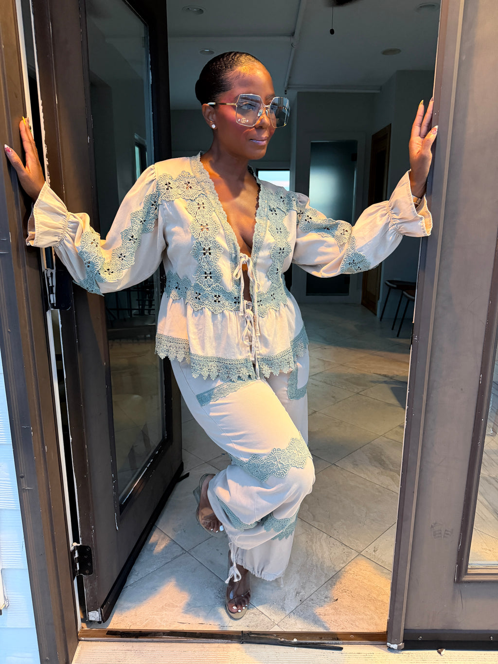 Lace & Leisure Set