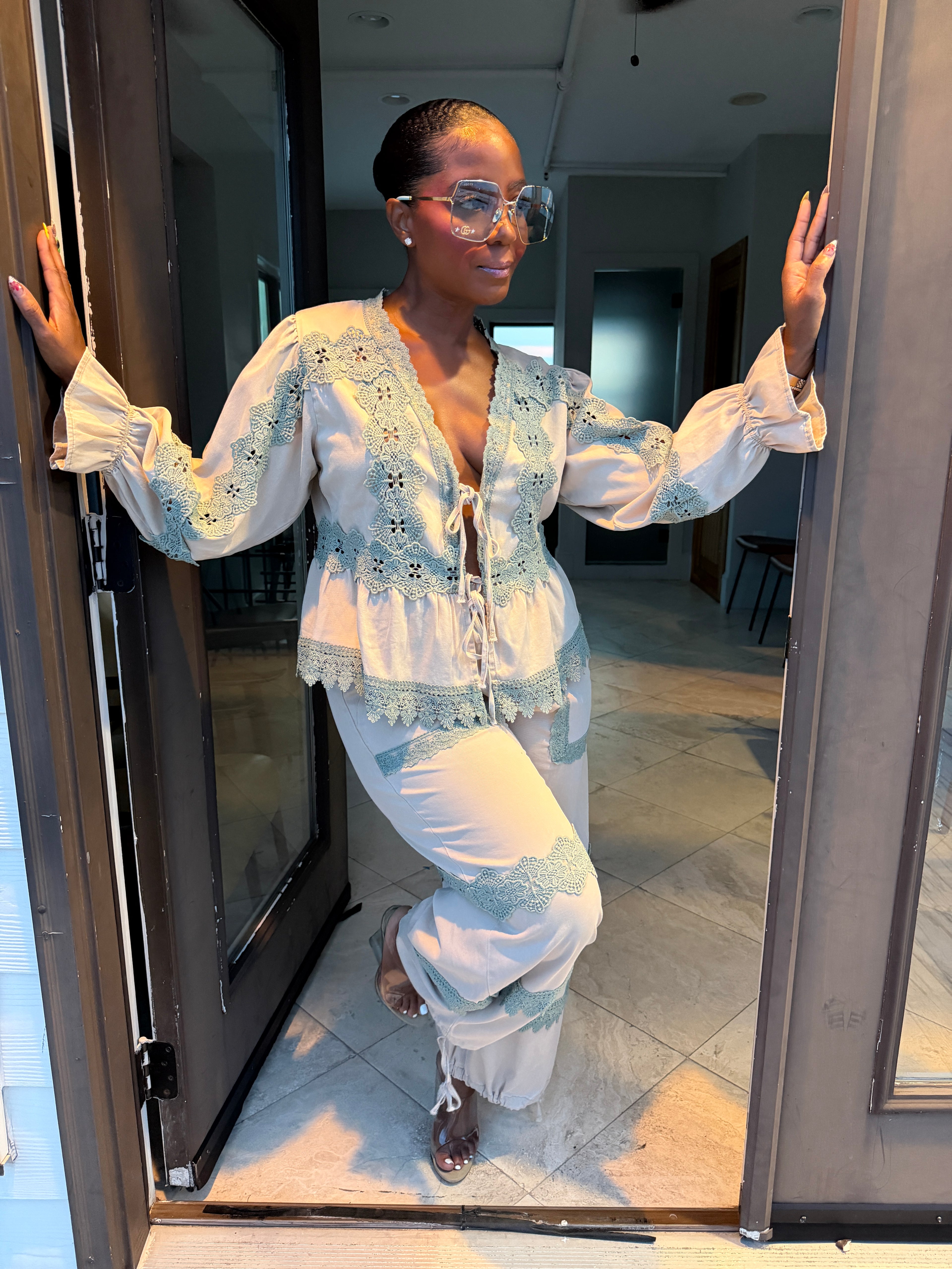Lace & Leisure Set