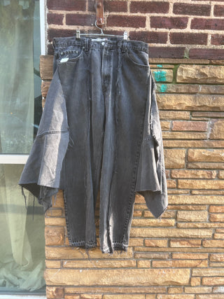 Gray Washed Flap Chaps