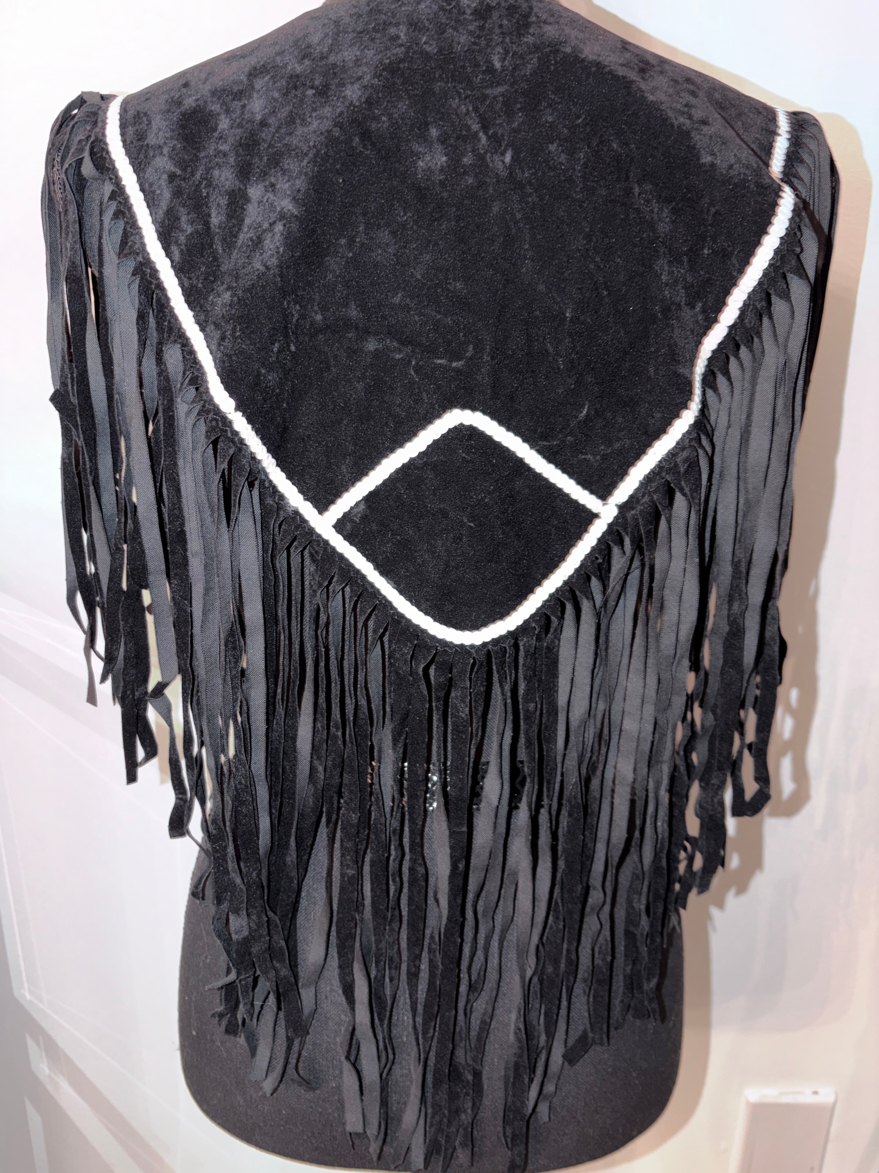 Velvet Sequin Poncho - The Vault by Sacha