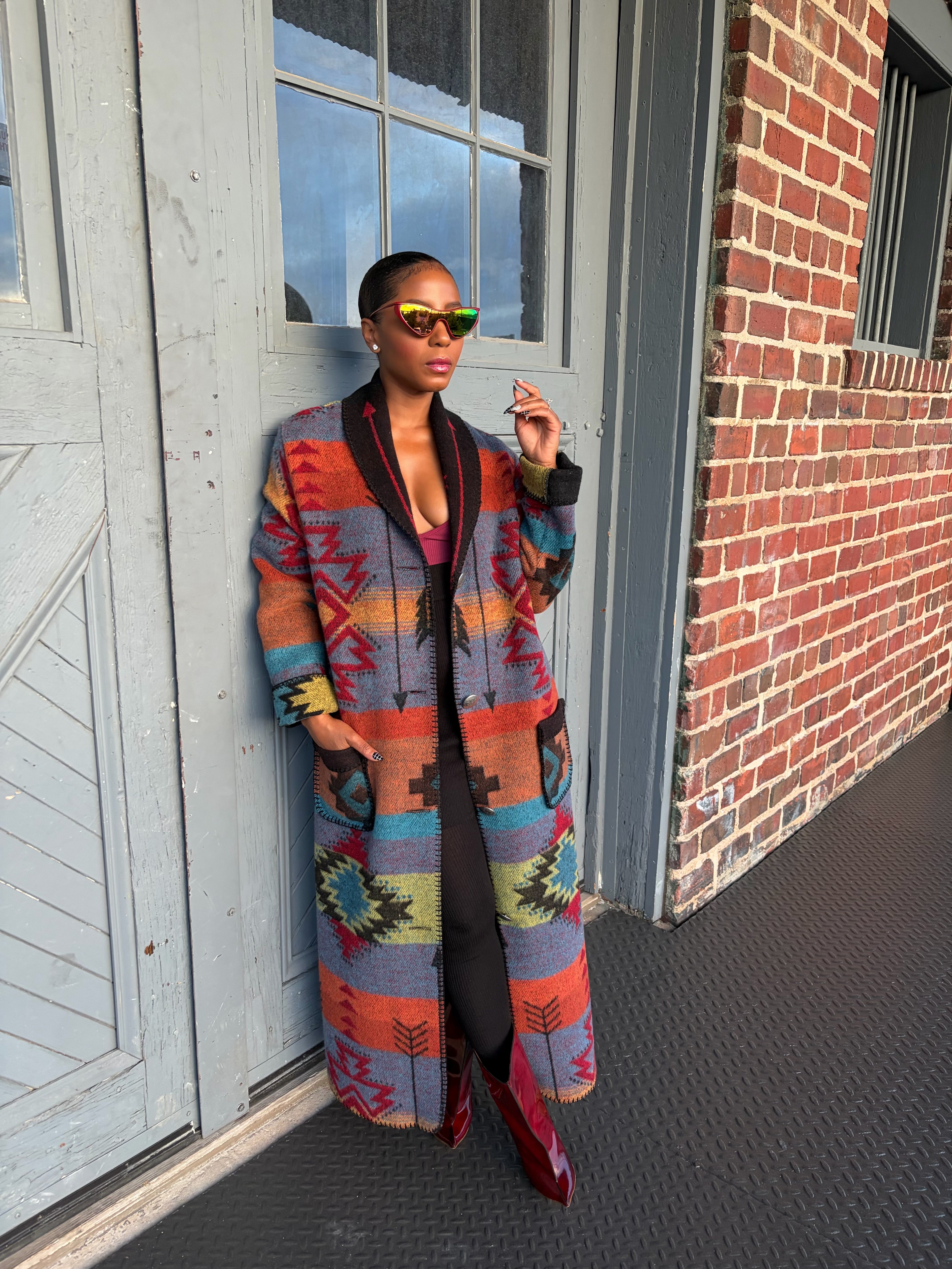 Pre-order 10/30 Arizona Sunsets Aztec Duster - The Vault by Sacha