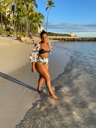 Bahama mama three-piece swimsuit