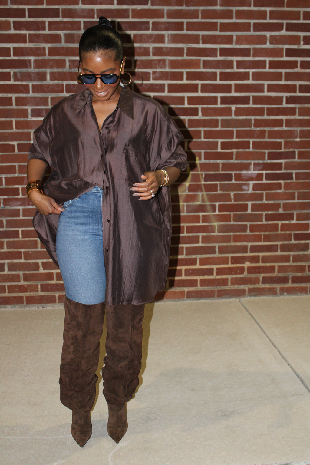 Tortoise shell frames, blue lens - The Vault by Sacha