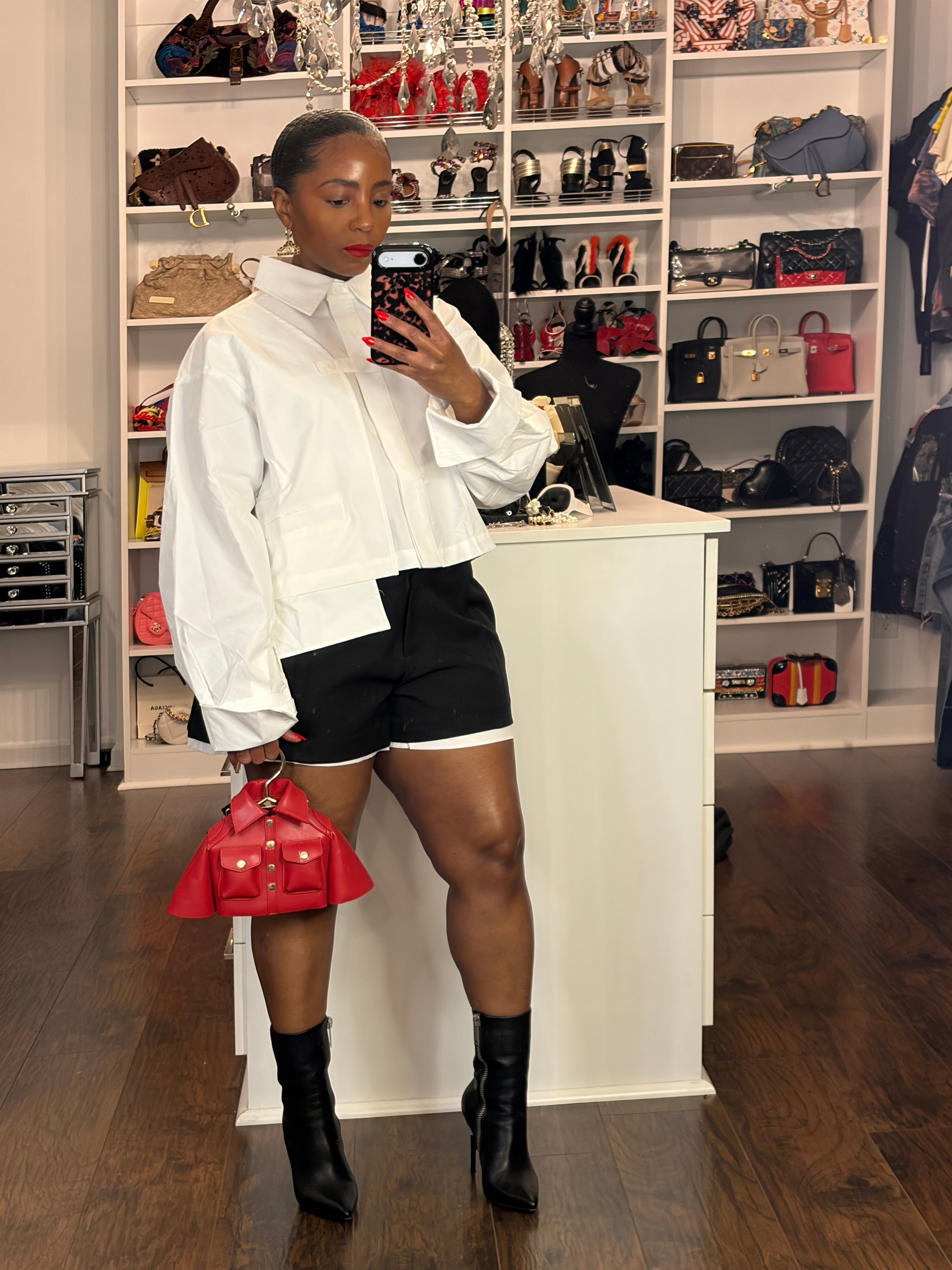 Peek-a-boo Shorts - The Vault by Sacha