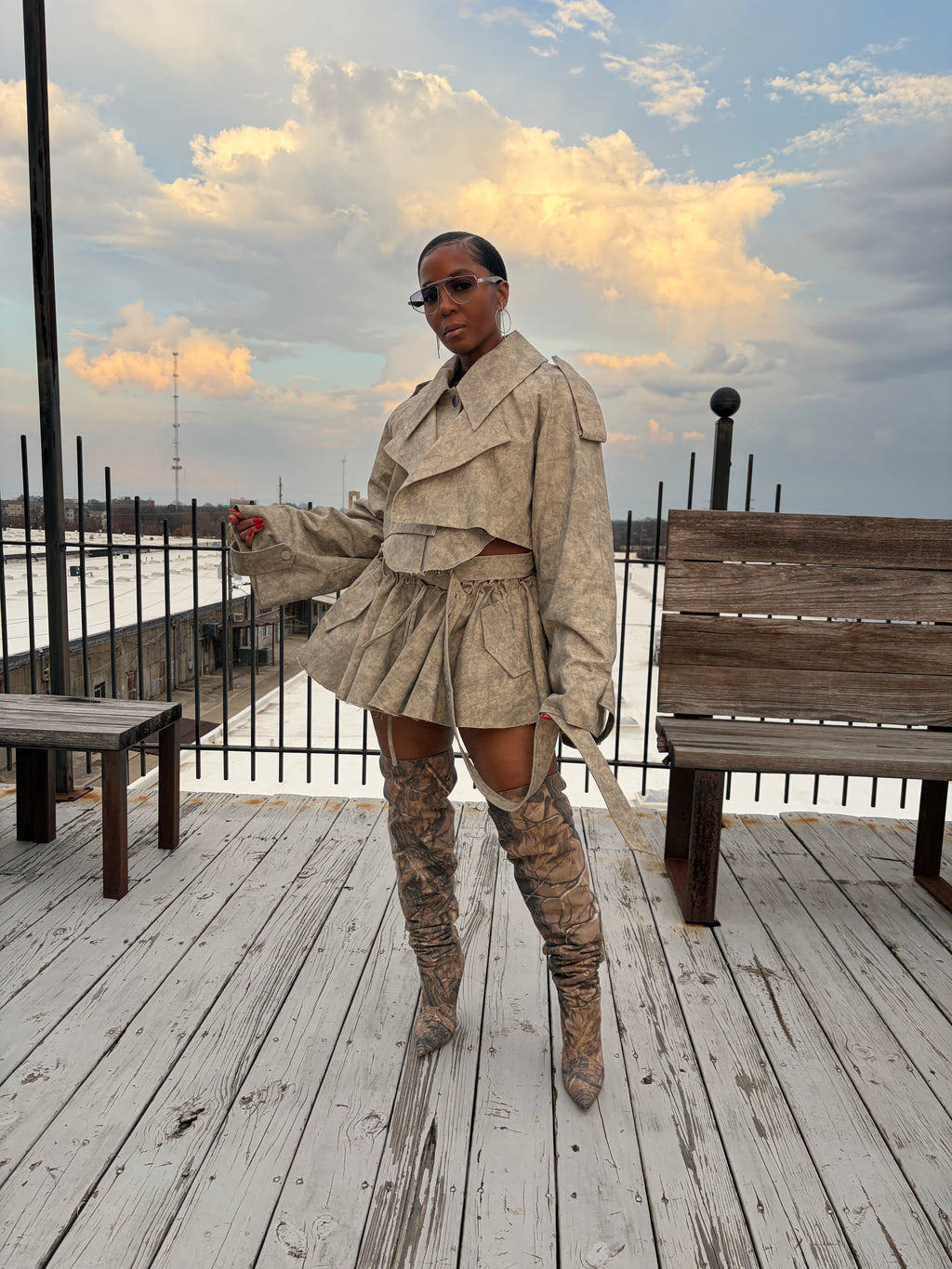 The Architectural Trench Duo - The Vault by Sacha