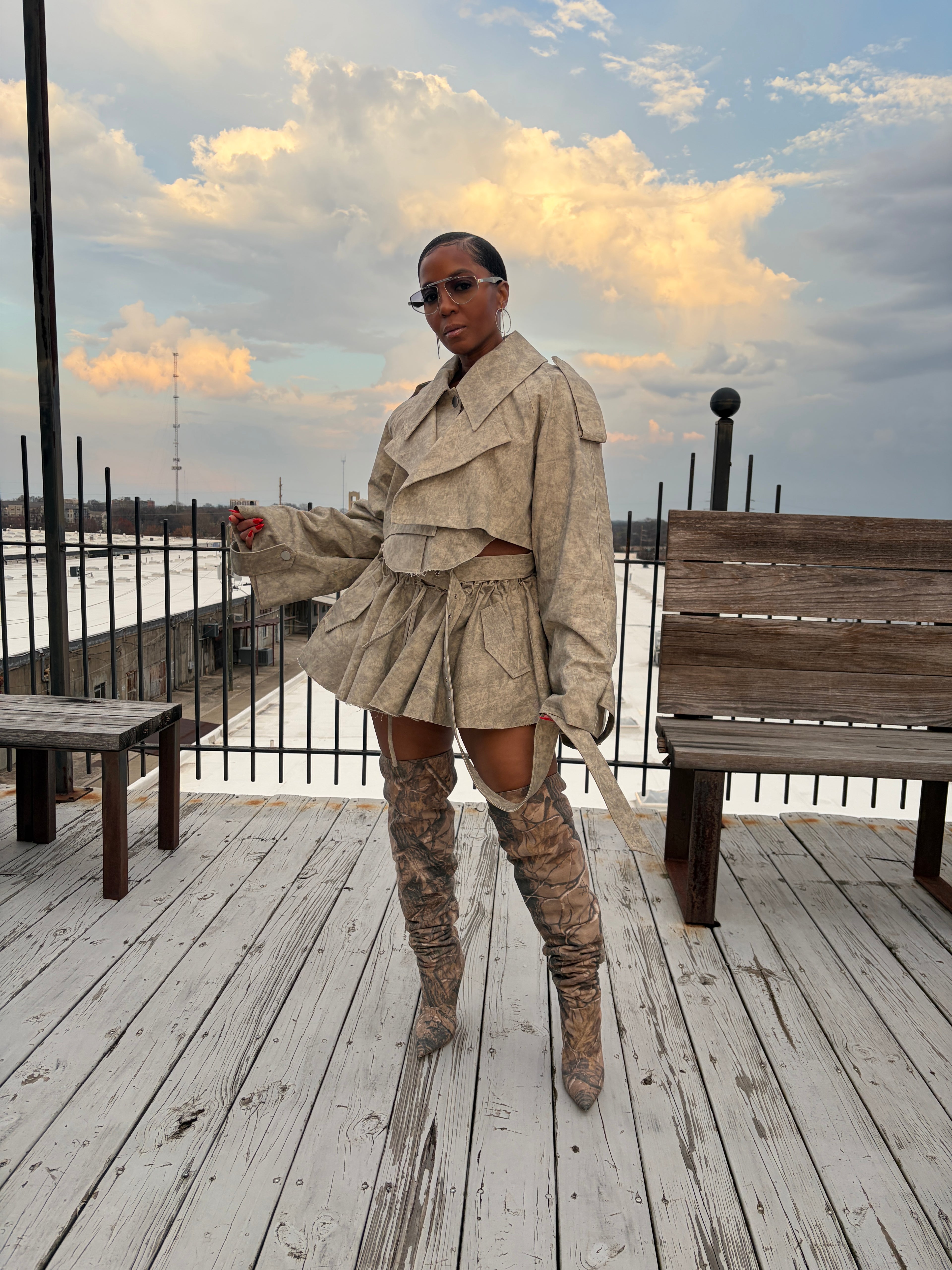 The Architectural Trench Duo - The Vault by Sacha